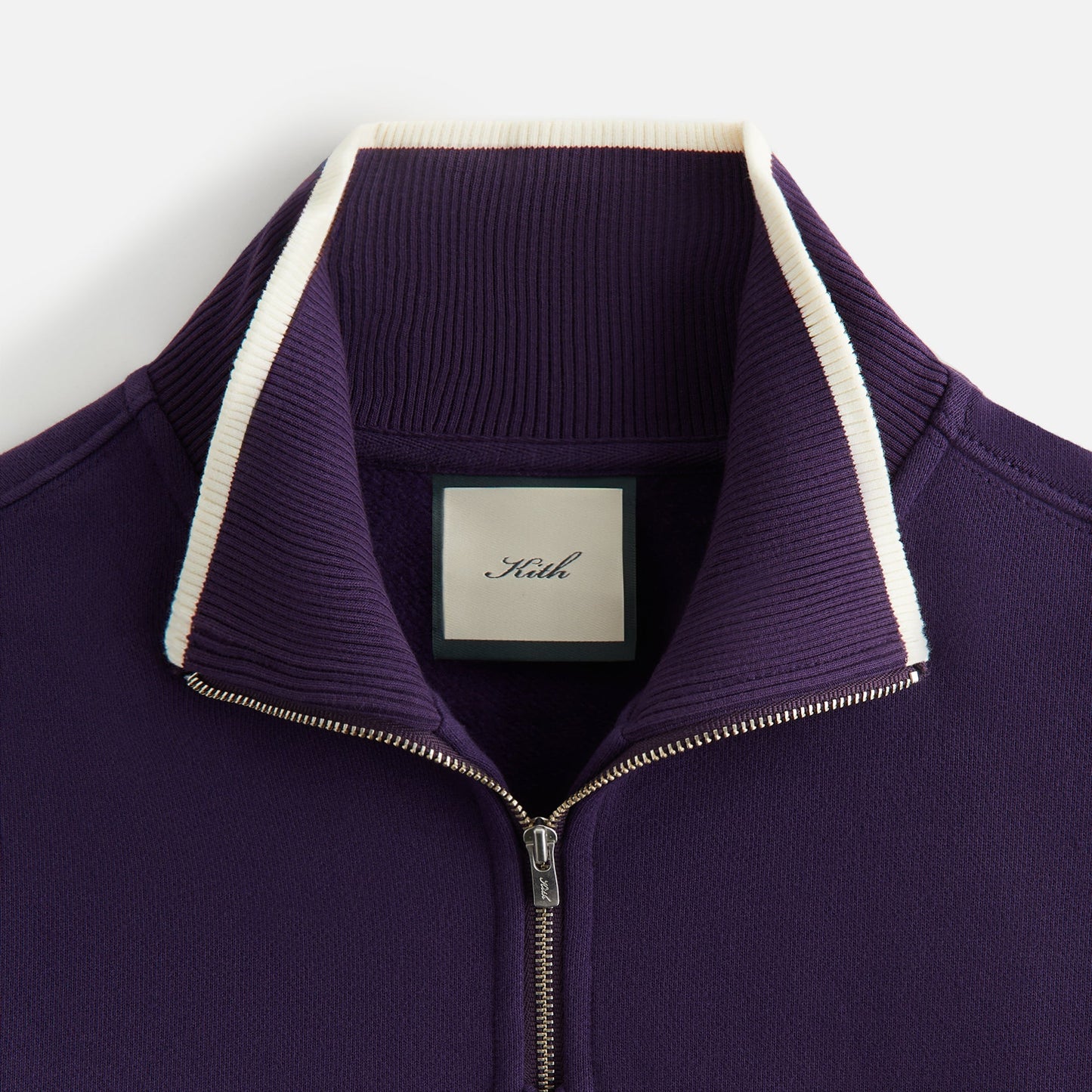 Women Kith Kith Women Hunter II Script Quarter Zip - Nightshade