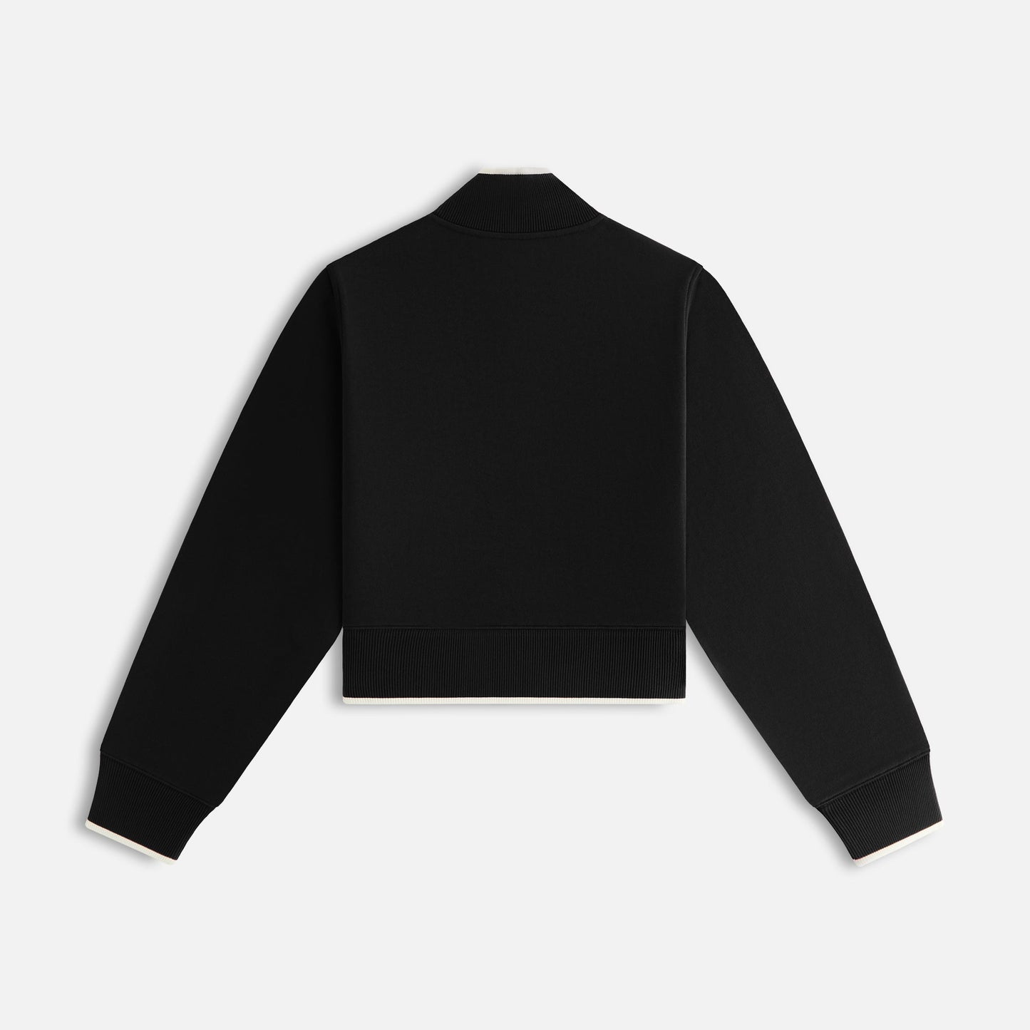 Women Kith Kith Women Hunter II Script Quarter Zip - Black