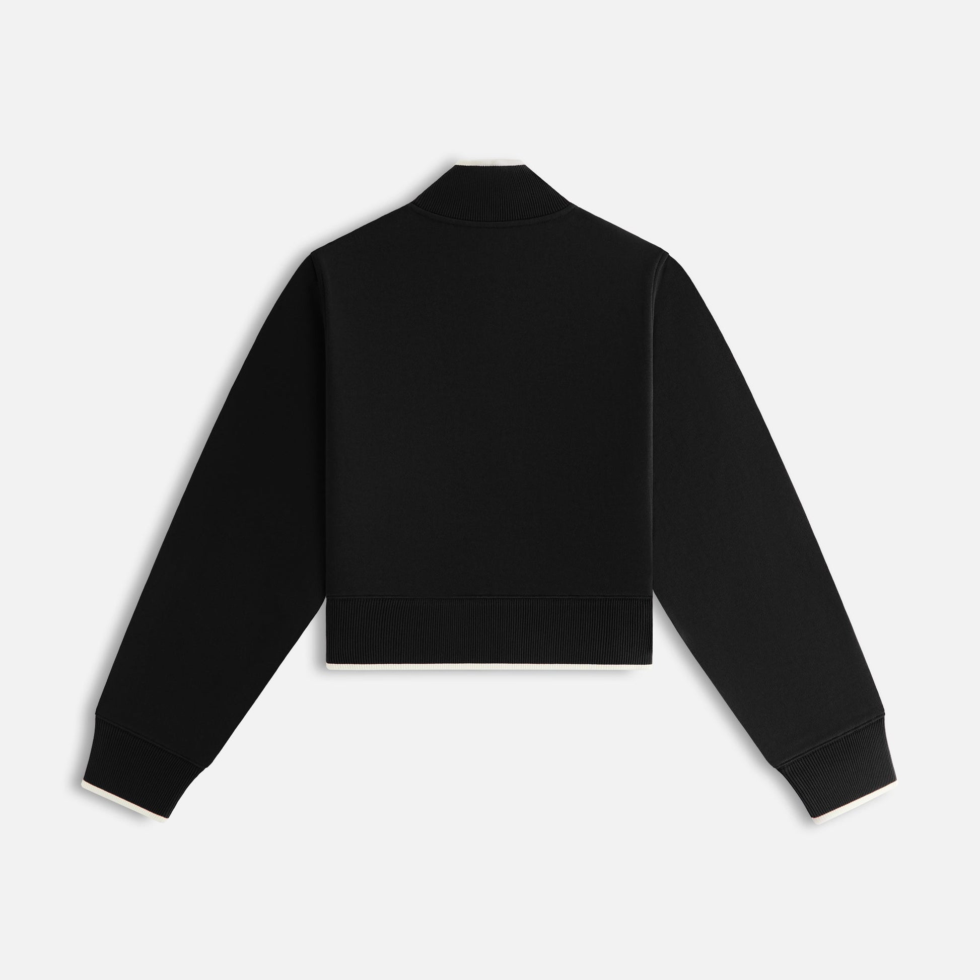 Women Kith Kith Women Hunter II Script Quarter Zip - Black