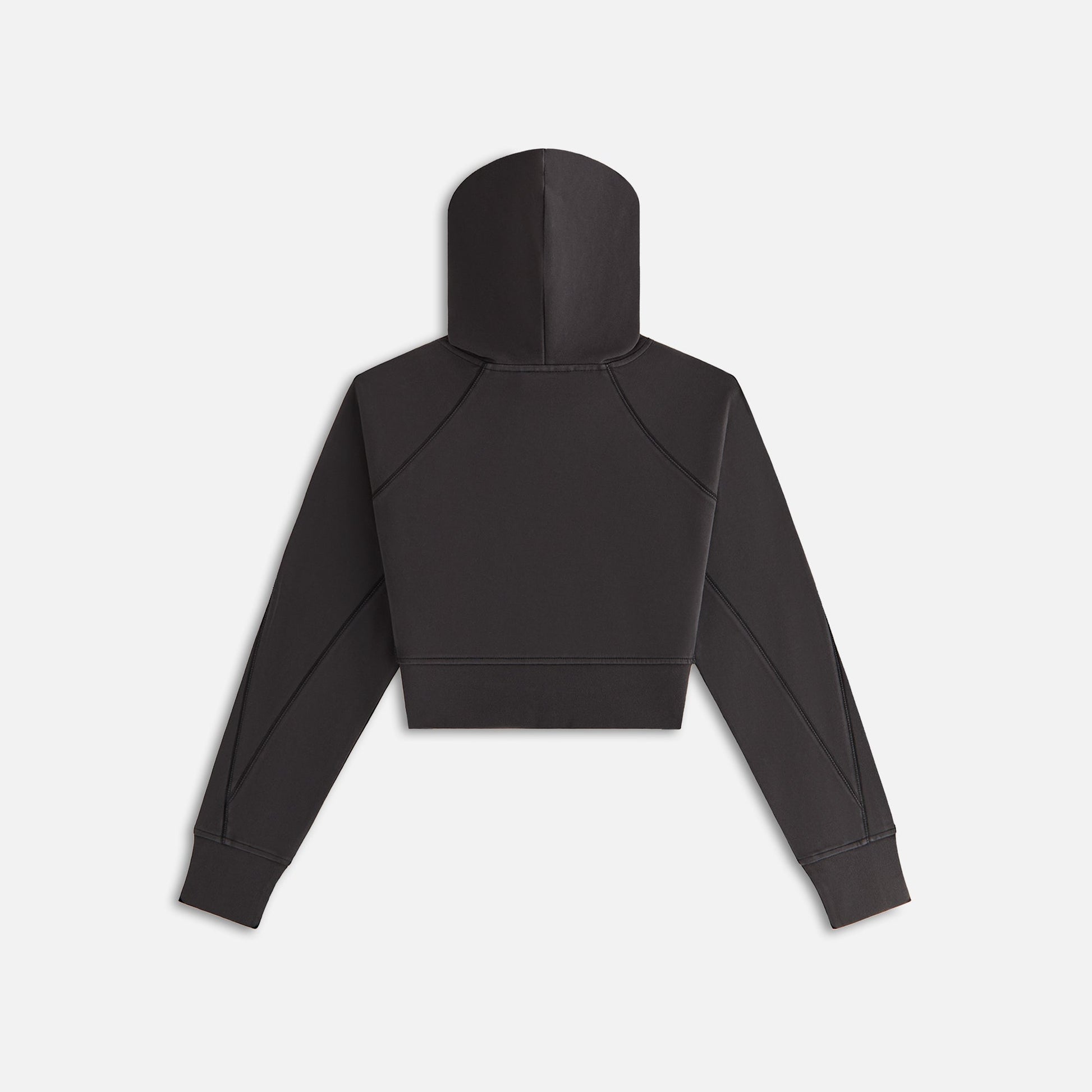 Women Kith Kith Women Davin Cropped Hoodie - Black