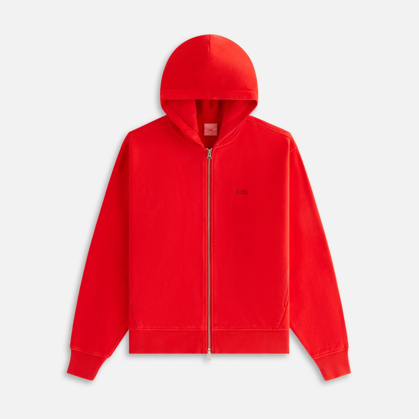 Women Kith Kith Women Tanner Sueded Hoodie - Cinnabar