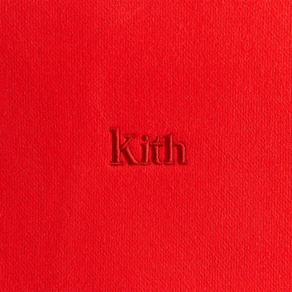 Women Kith Kith Women Tanner Sueded Hoodie - Cinnabar