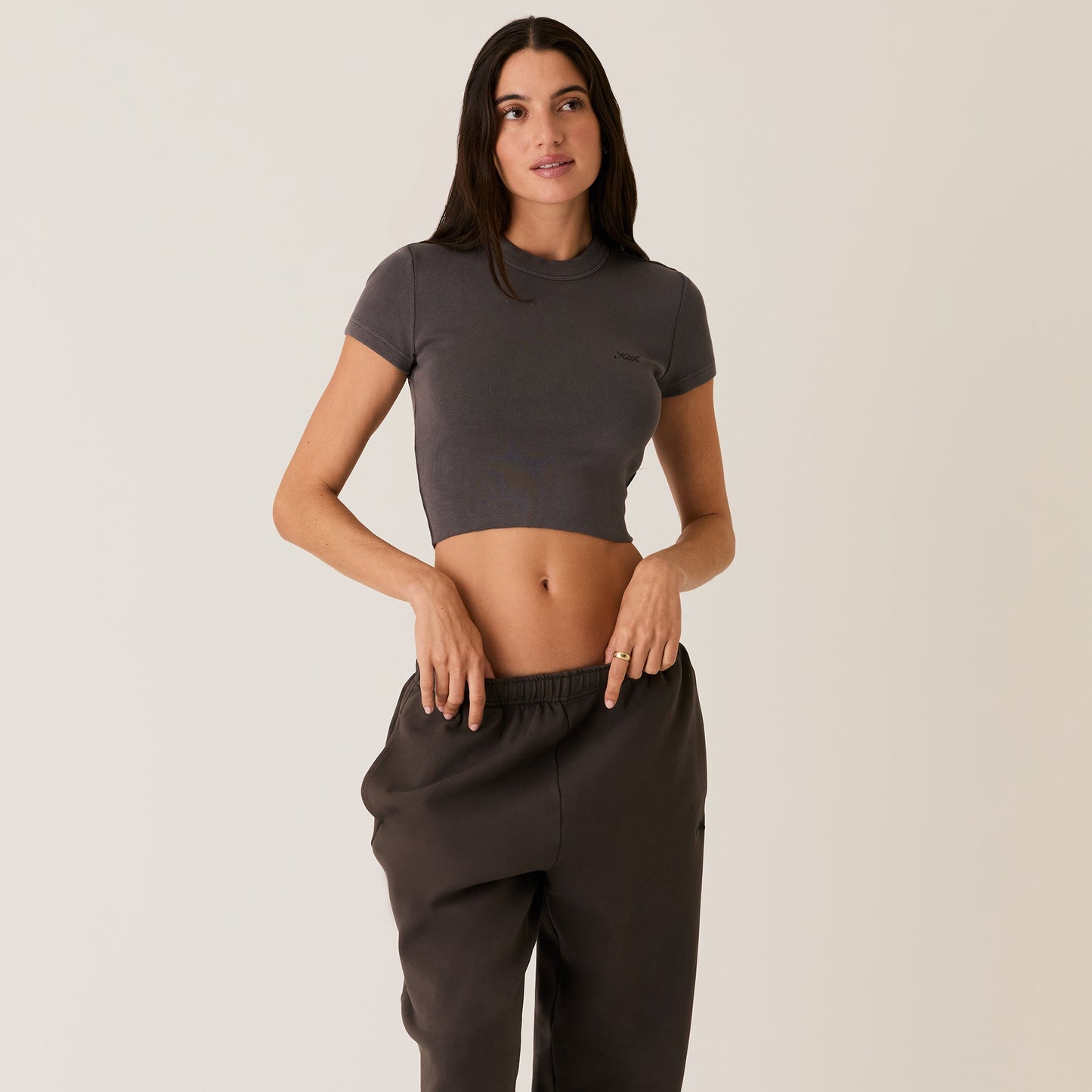 Women Kith Kith Women Chelsea III Sweatpant - Hematite