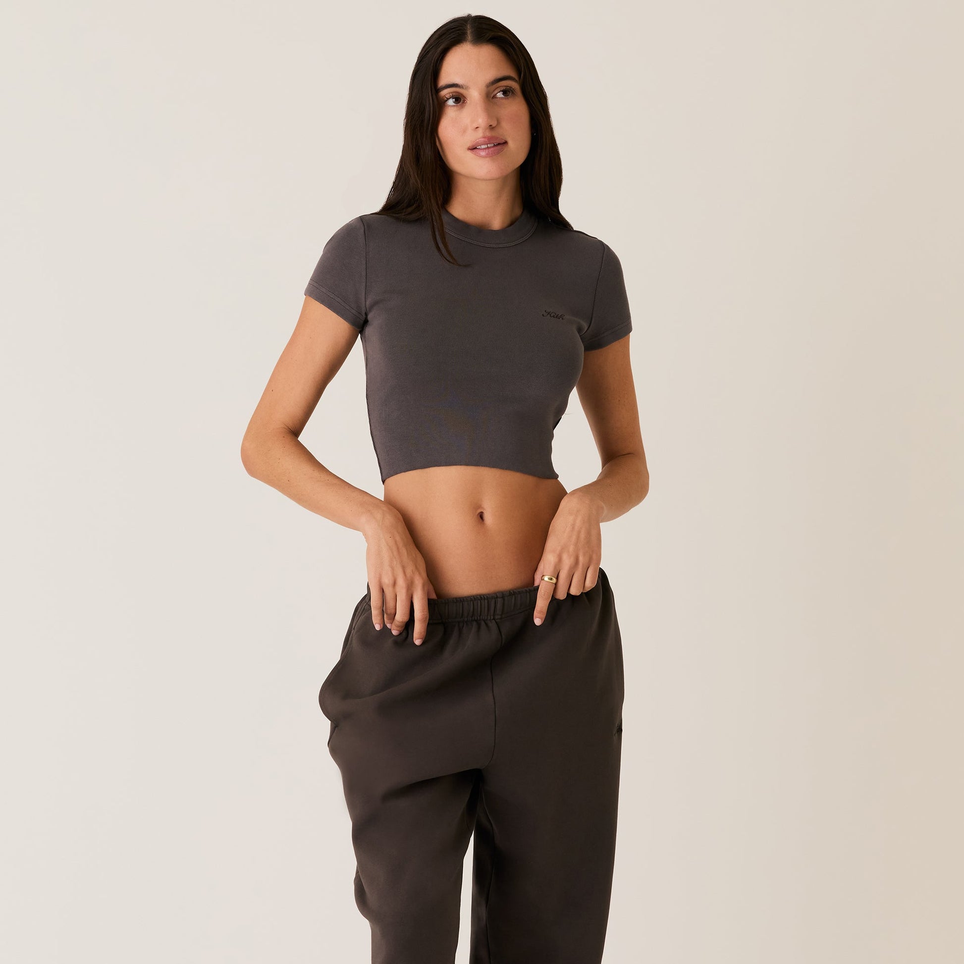 Women Kith Kith Women Chelsea III Sweatpant - Hematite