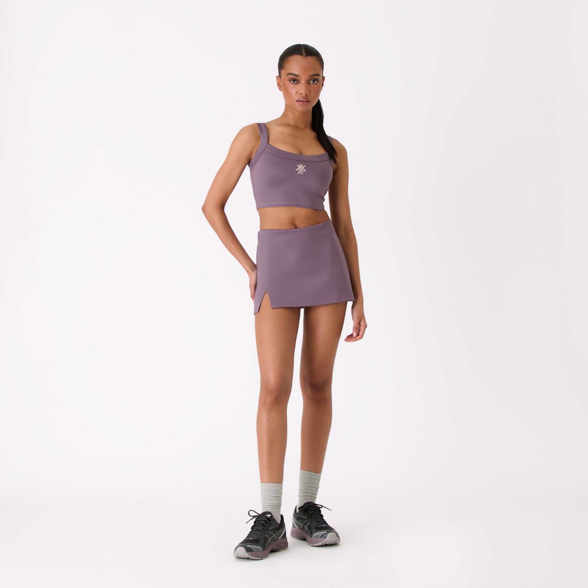 Women Kith Kith Women Ari Active Skort - Ash Violet
