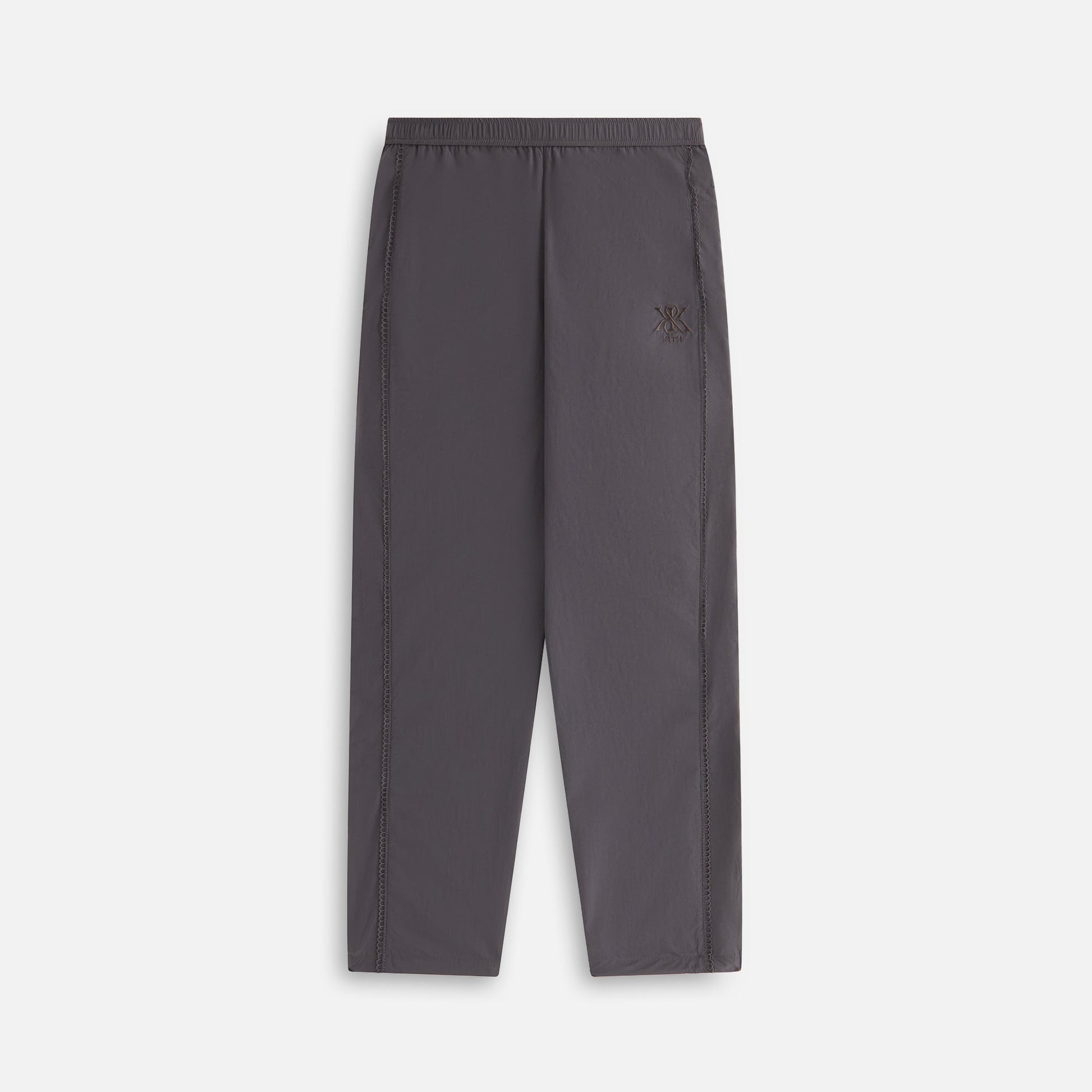 Women Kith Kith Women Azariah Seamed Track Bottoms - Phantom Grey