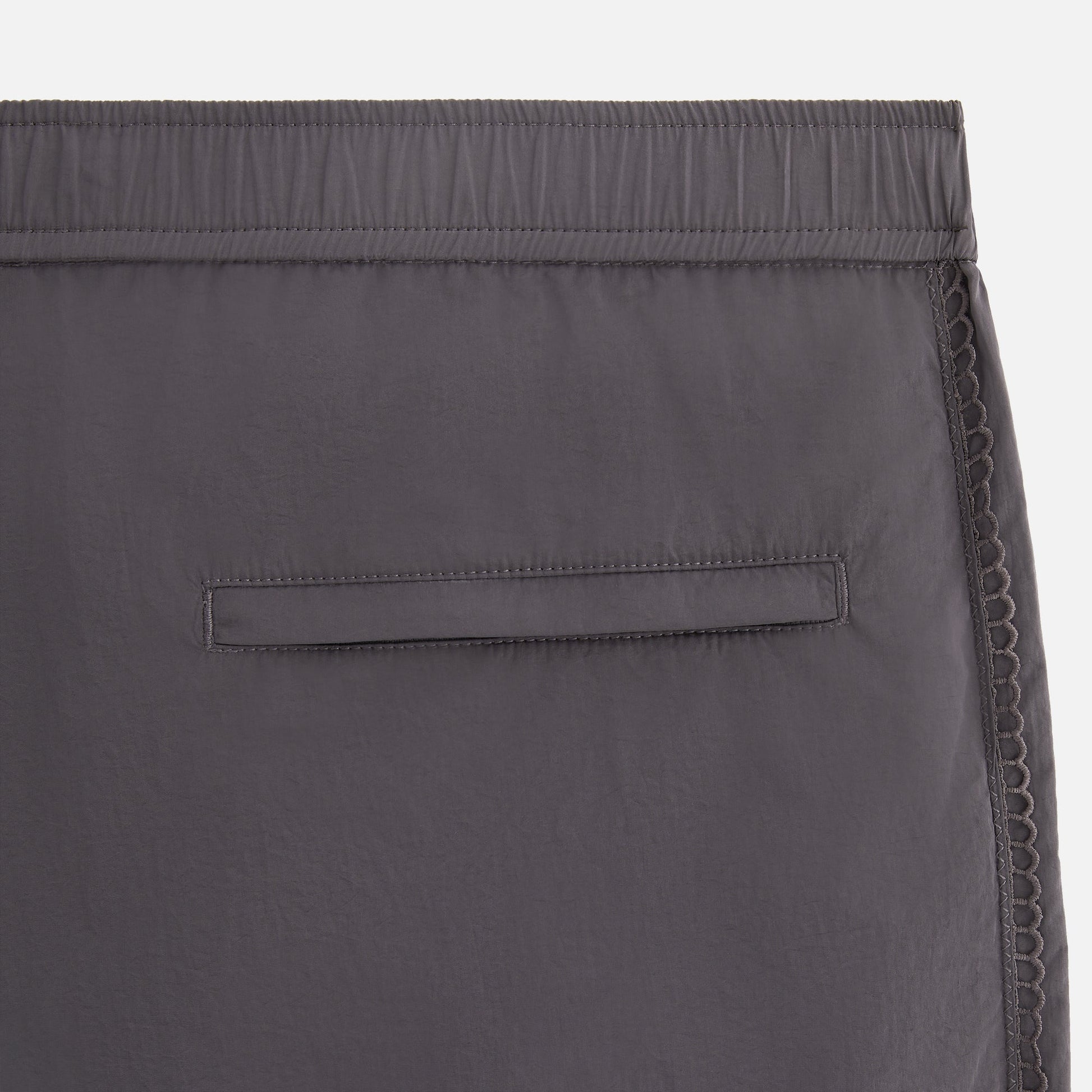 Women Kith Kith Women Azariah Seamed Track Bottoms - Phantom Grey