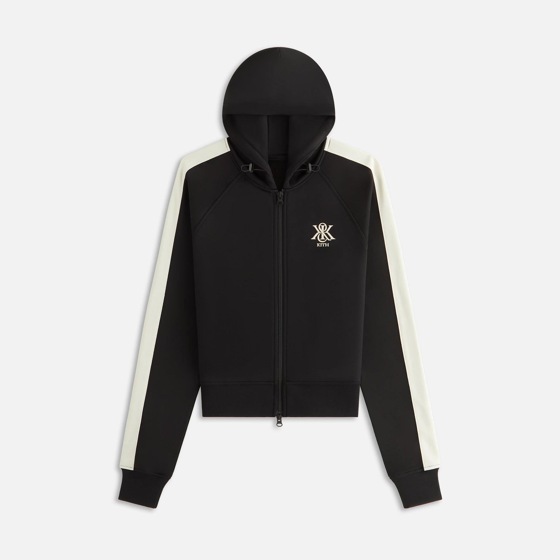 Women Kith Kith Women Arbor Hooded Track Jacket - Black