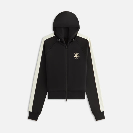 Women Kith Kith Women Arbor Hooded Track Jacket - Black