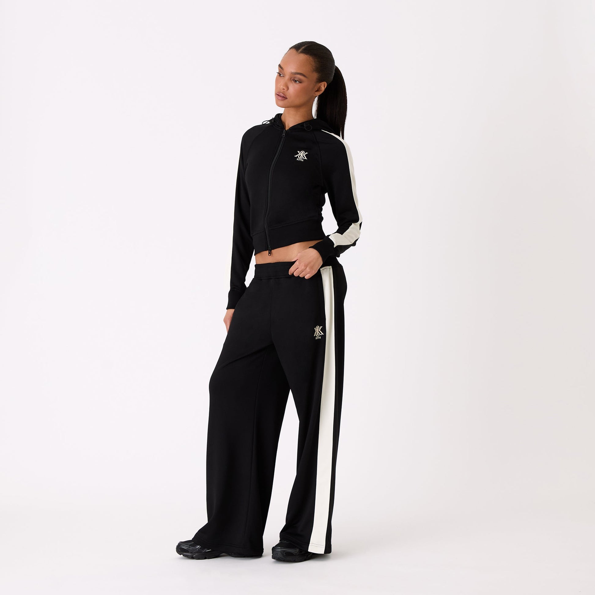 Women Kith Kith Women Arbor Track Pants - Black