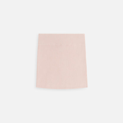 Women Kith Kith Women Arys Rib Mini Skirt - Syringa