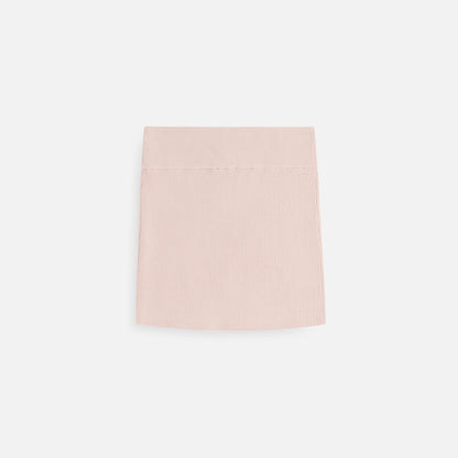 Women Kith Kith Women Arys Rib Mini Skirt - Syringa