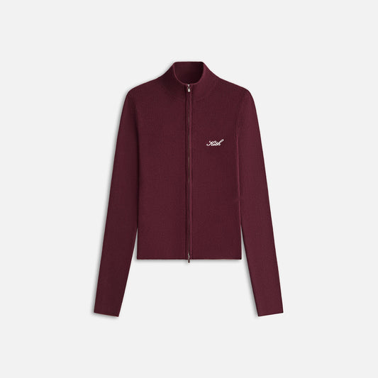 Women Kith Kith Women Ina Rib Track Zip - Magma