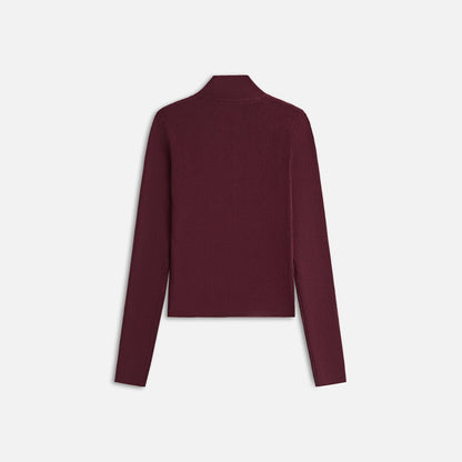 Women Kith Kith Women Ina Rib Track Zip - Magma
