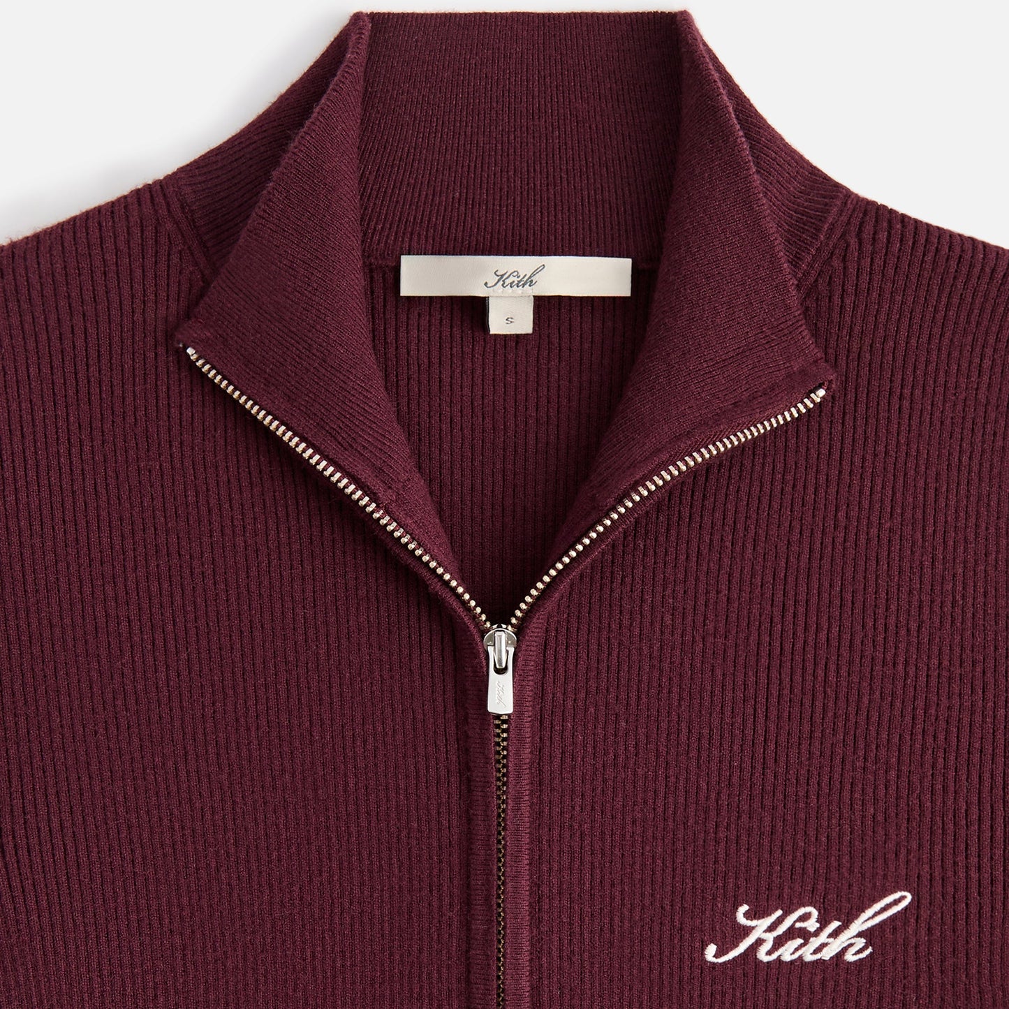 Women Kith Kith Women Ina Rib Track Zip - Magma