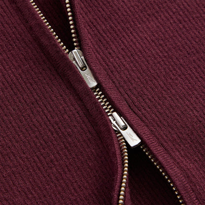 Women Kith Kith Women Ina Rib Track Zip - Magma