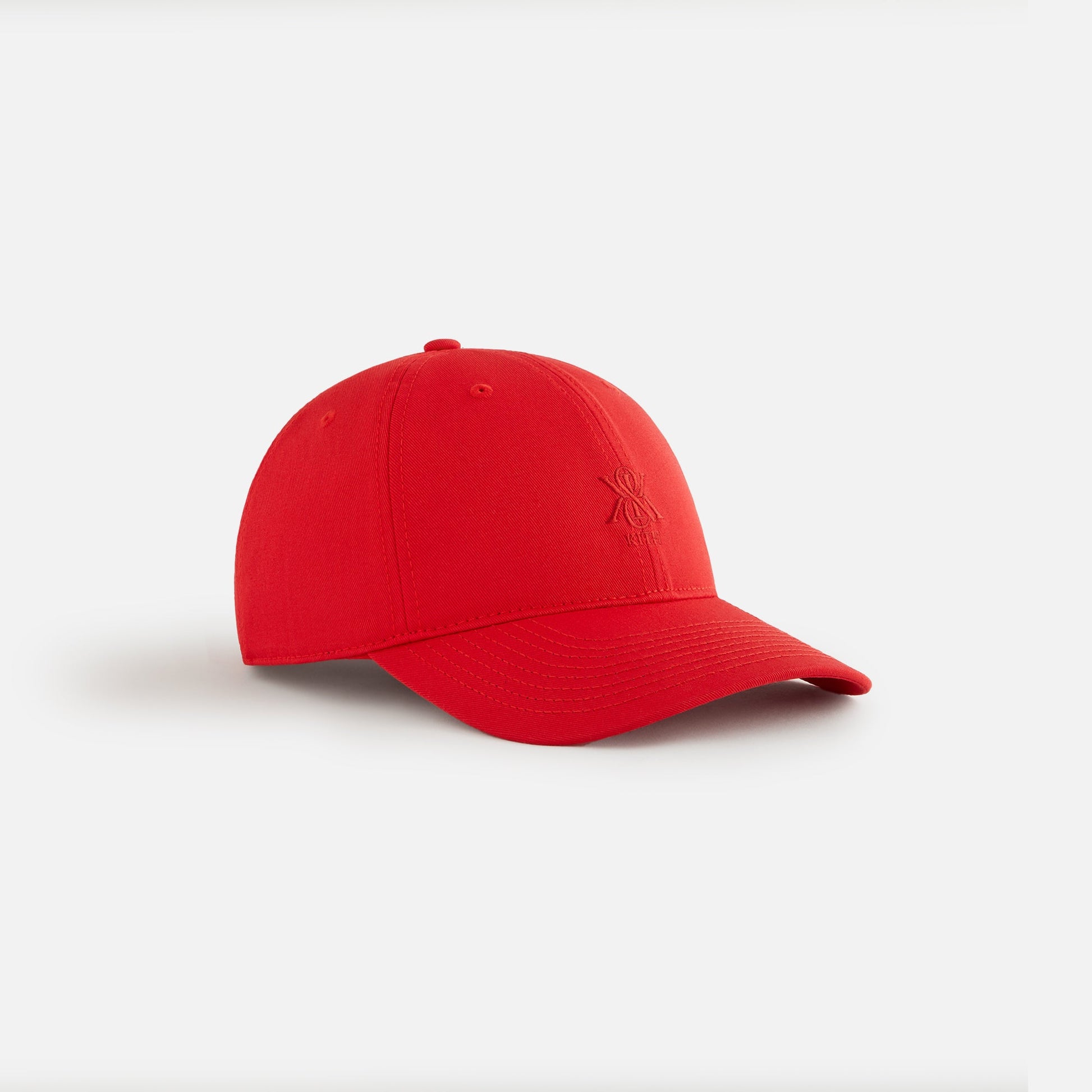 Women Kith Kith Women Crest Embroidered Classic Cap - Cinnabar