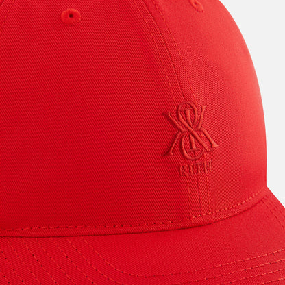 Women Kith Kith Women Crest Embroidered Classic Cap - Cinnabar