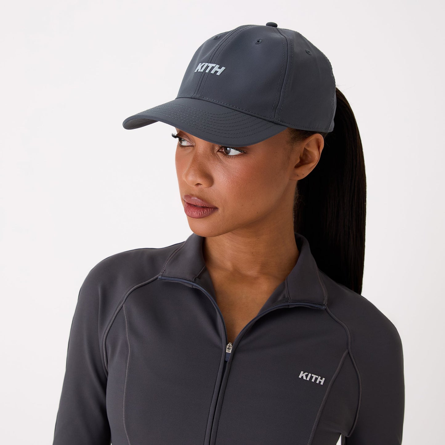 Women Kith Kith Women Nylon Classic Cap - Gotham