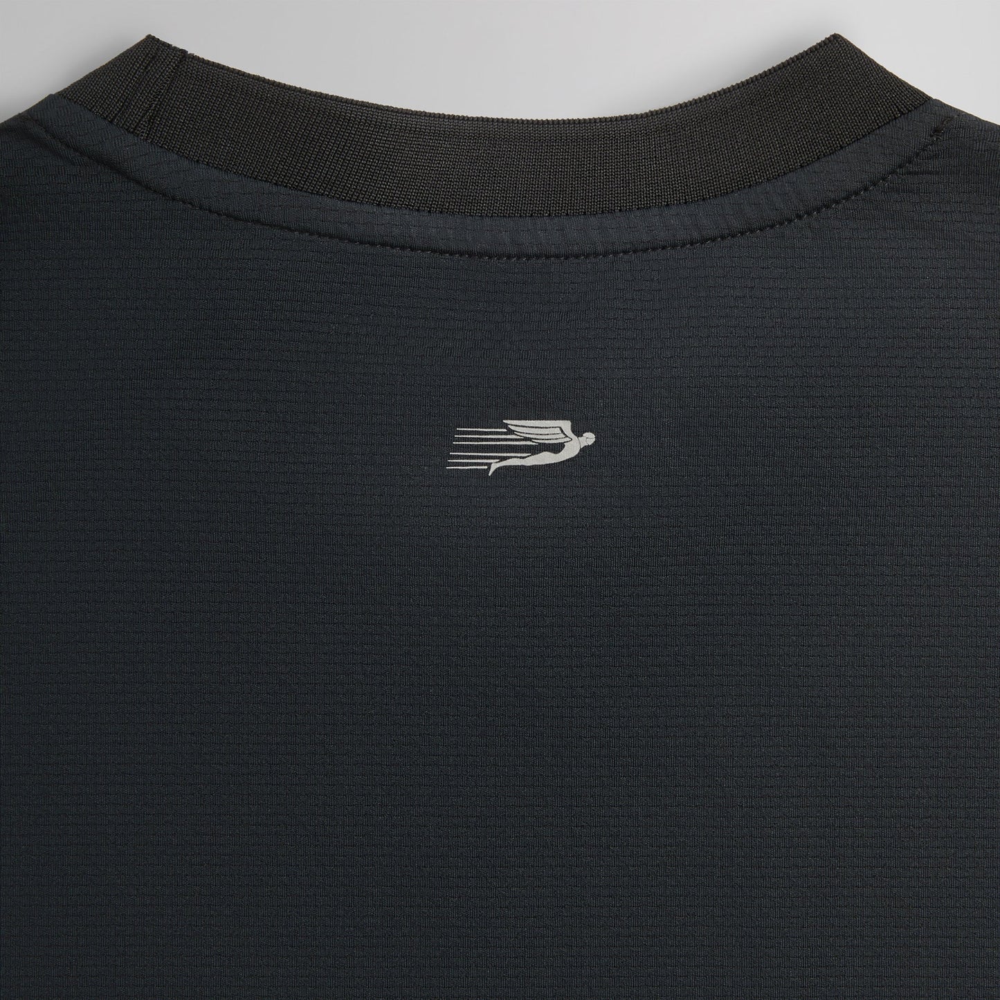 Men Kith Kith Honeycomb Tech Heathrow Long Sleeve Tee - Black