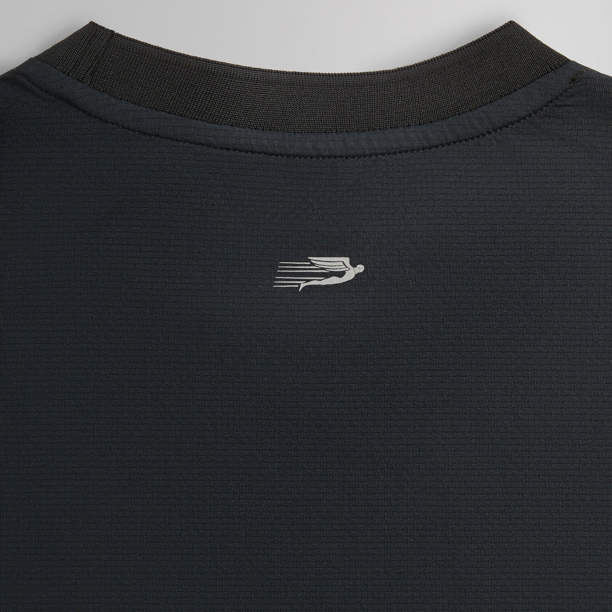 Men Kith Kith Honeycomb Tech Heathrow Long Sleeve Tee - Black