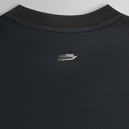 Men Kith Kith Honeycomb Tech Heathrow Long Sleeve Tee - Black