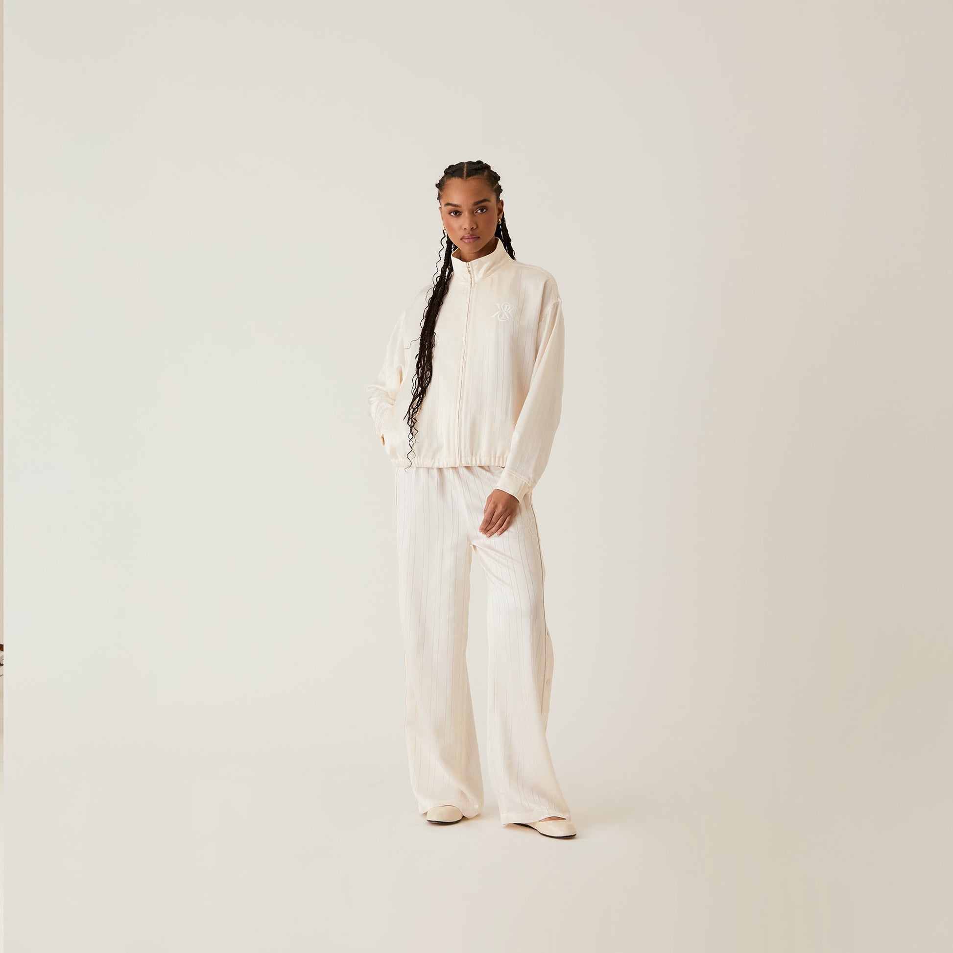 Women Kith Kith Women Florin Tearaway Pant - Whisper