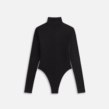 Women Kith Kith Women Alexis Zip Front Bodysuit - Black