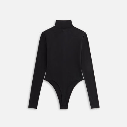 Women Kith Kith Women Alexis Zip Front Bodysuit - Black