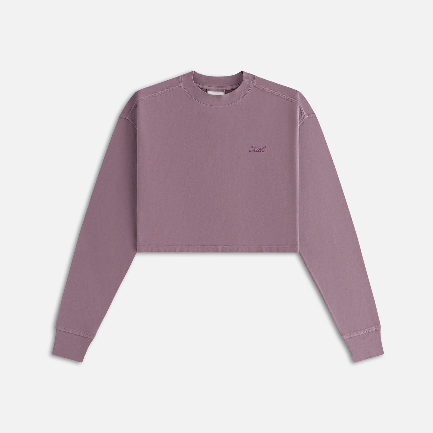Women Kith Kith Women Jasper Sueded Long Sleeve - Ash Violet