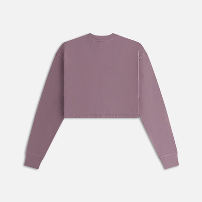 Women Kith Kith Women Jasper Sueded Long Sleeve - Ash Violet
