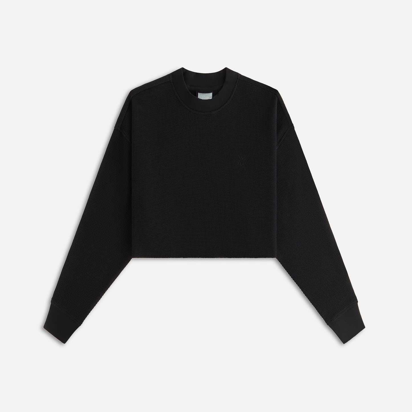 Women Kith Kith Women Bryden Waffle Long Sleeve - Black