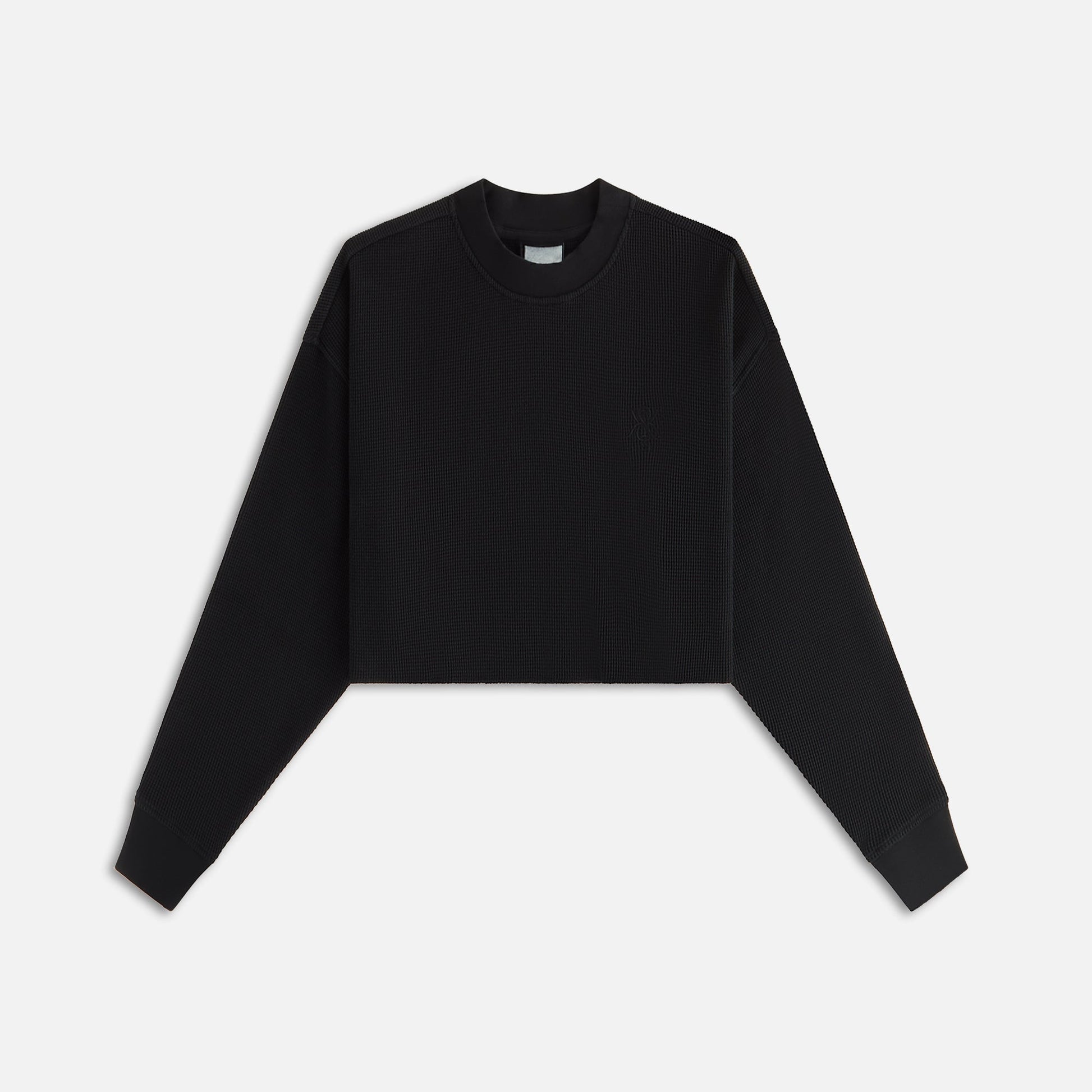 Women Kith Kith Women Bryden Waffle Long Sleeve - Black