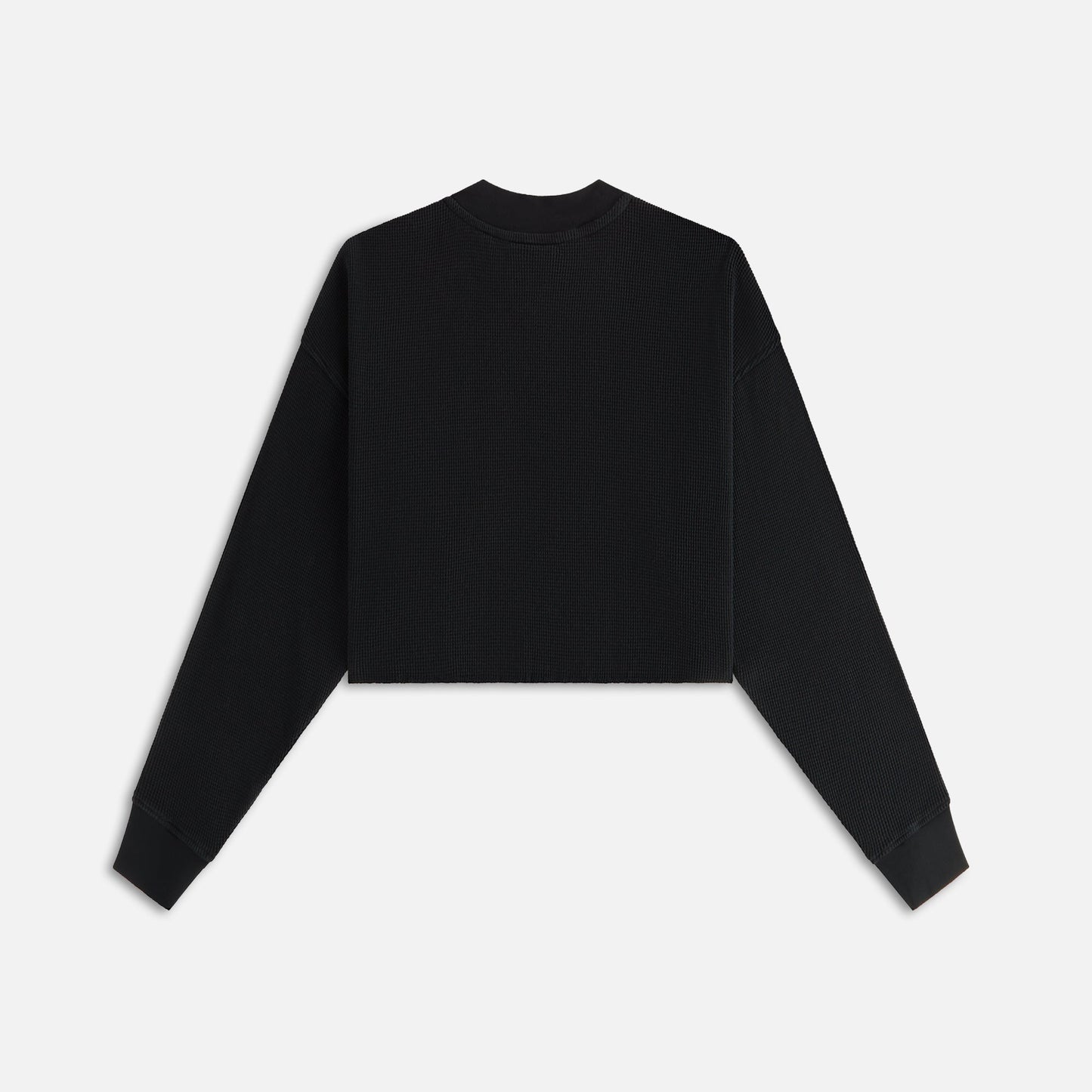 Women Kith Kith Women Bryden Waffle Long Sleeve - Black
