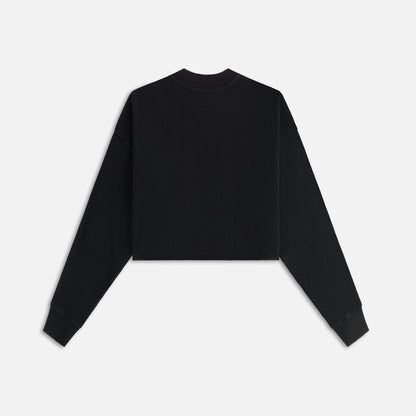 Women Kith Kith Women Bryden Waffle Long Sleeve - Black