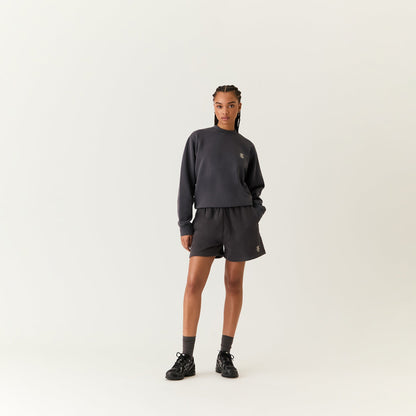 Women Kith Kith Women Rayne Sueded Sweatshort - Gotham