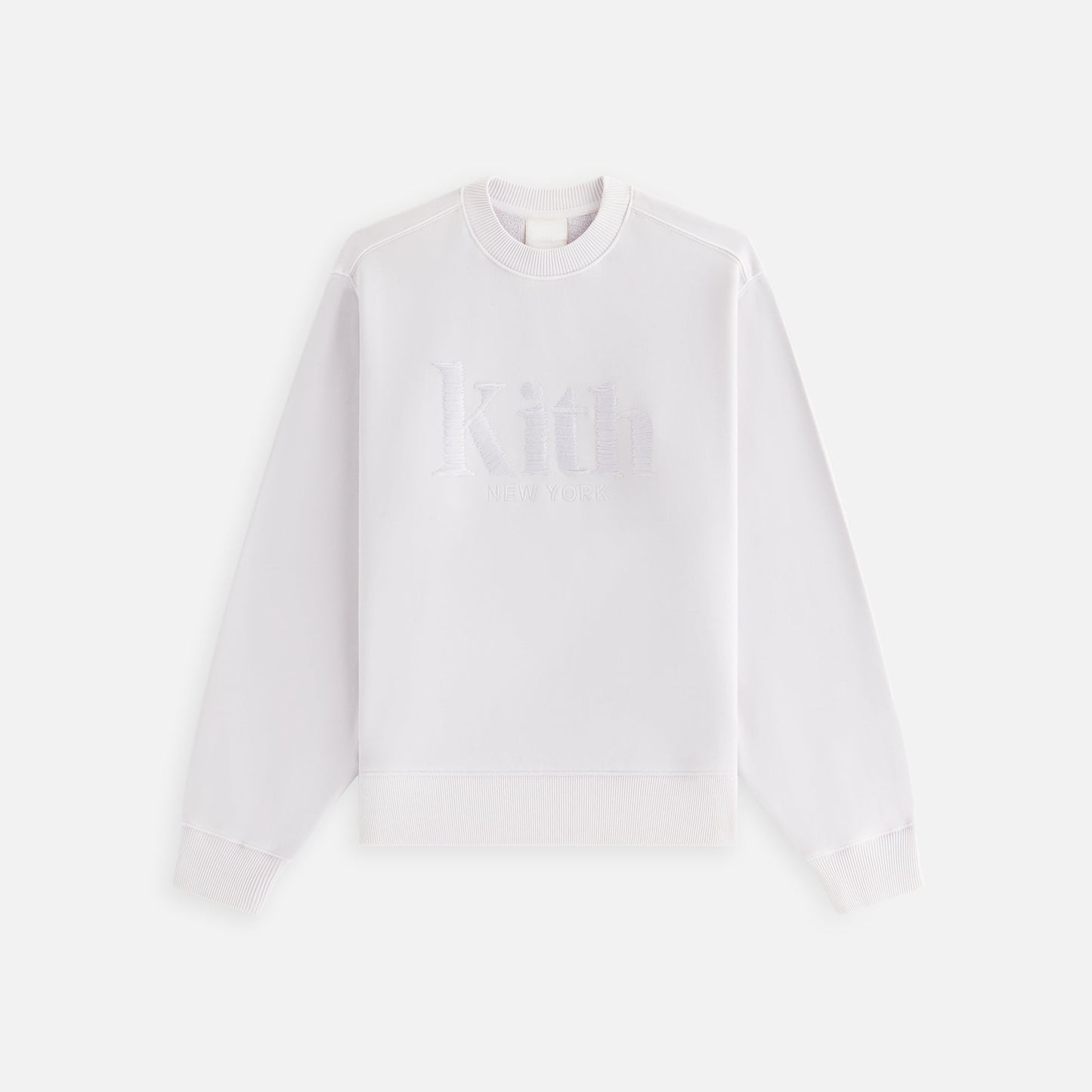 Women Kith Kith Women Ashwin Sueded New York Crewneck - Echo