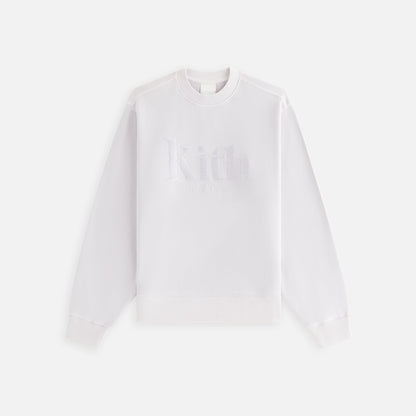 Women Kith Kith Women Ashwin Sueded New York Crewneck - Echo