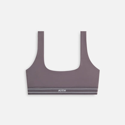Women Kith Kith Women Elle U-Neck Active Bra - Thunder