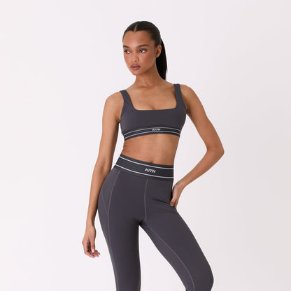 Women Kith Kith Women Elle U-Neck Active Bra - Gotham