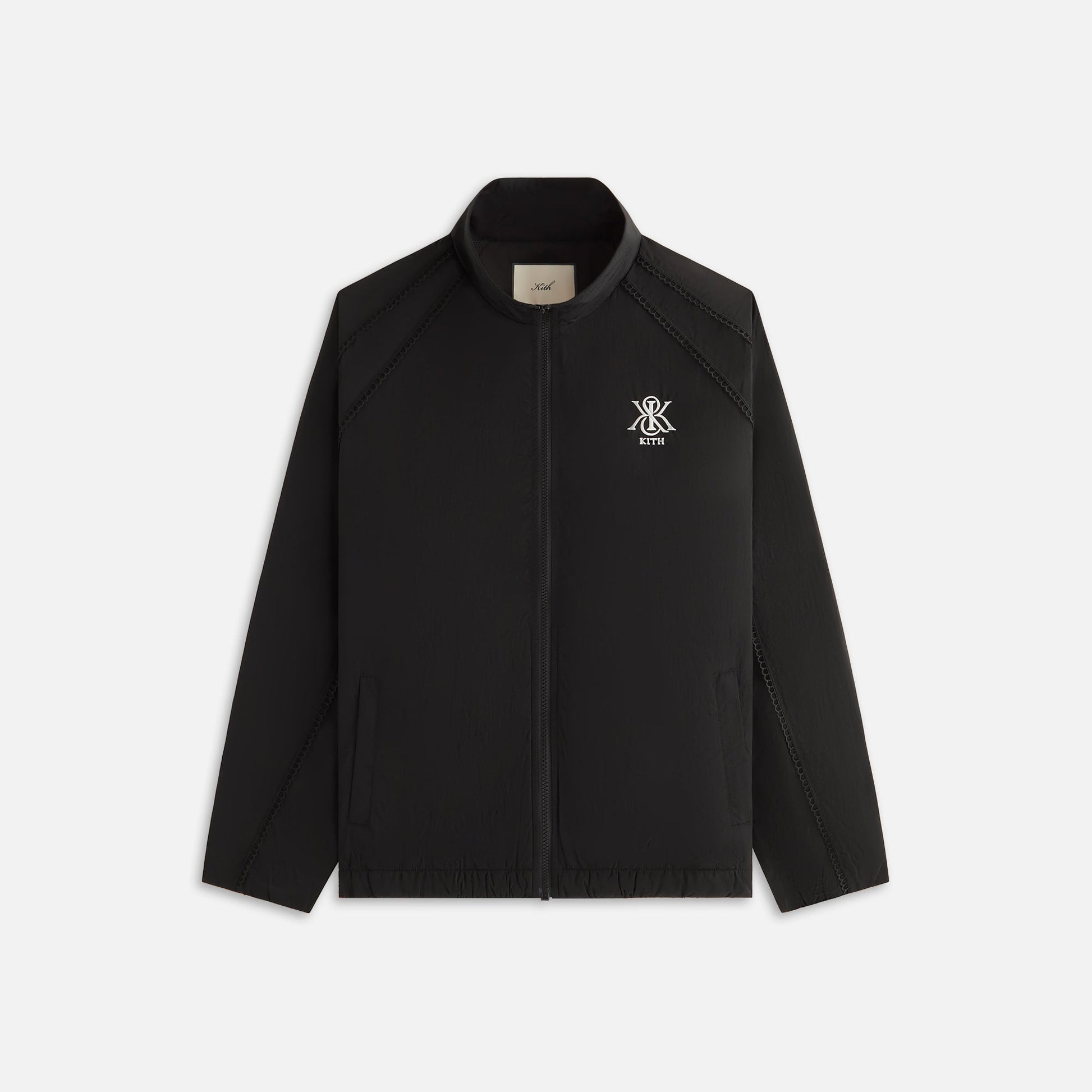 Women Kith Kith Women Azariah Seamed Track Jacket - Black