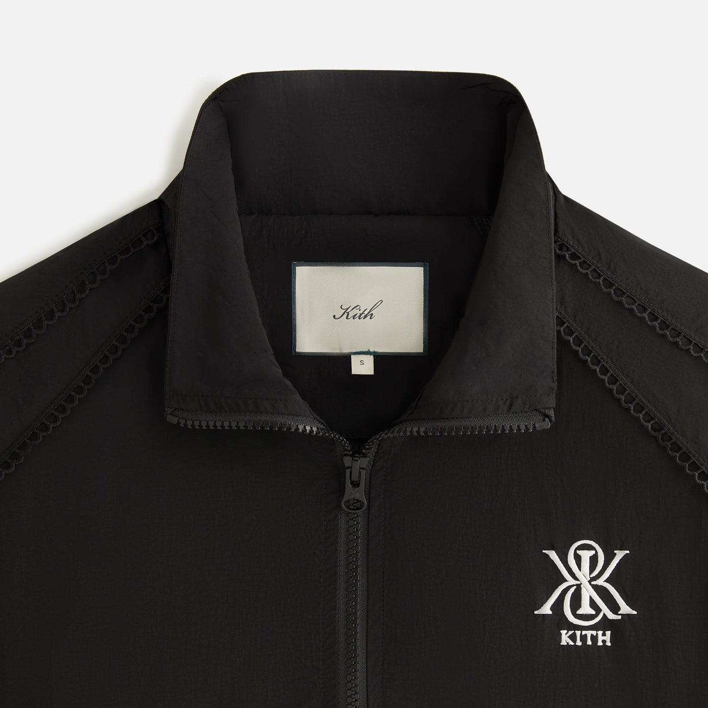 Women Kith Kith Women Azariah Seamed Track Jacket - Black