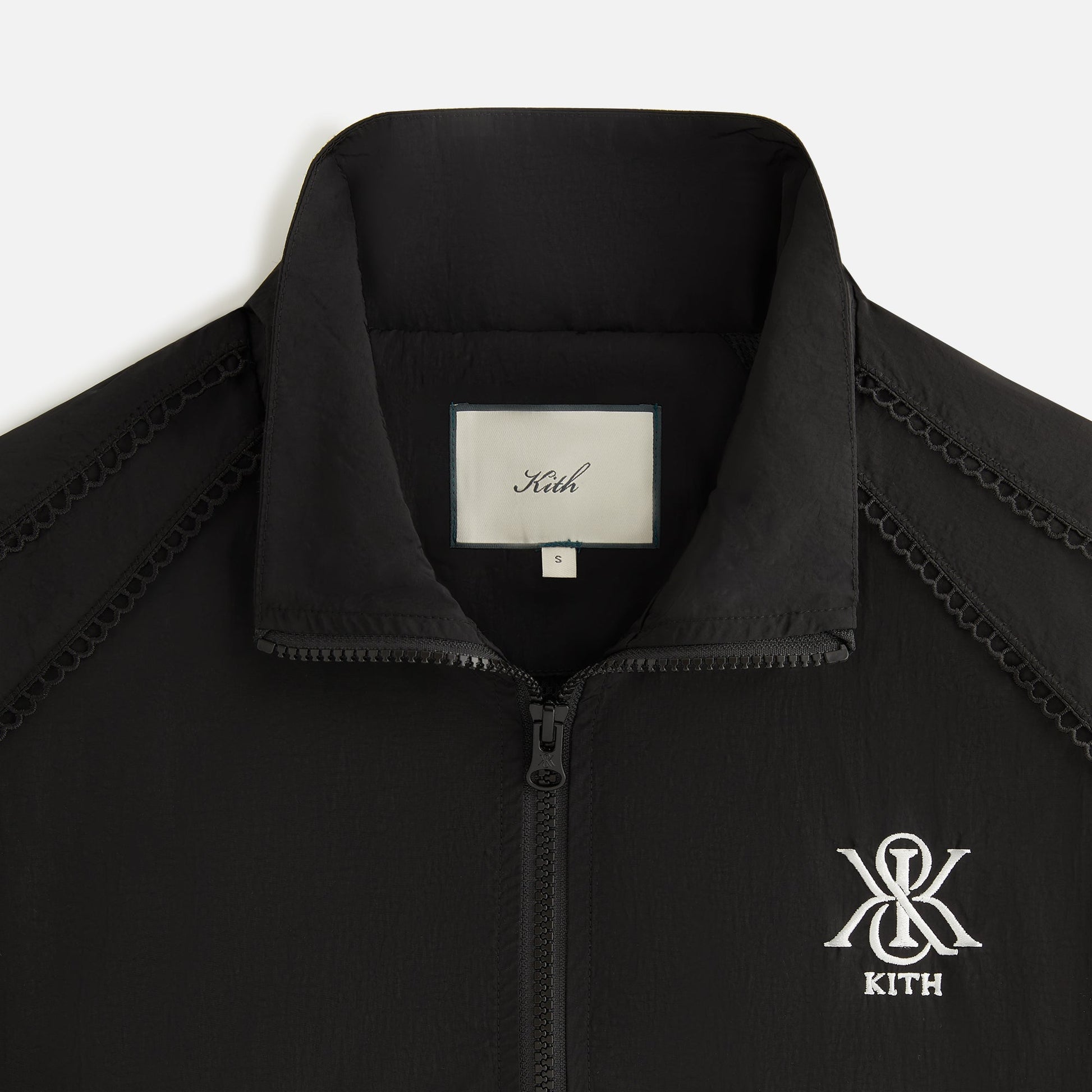 Women Kith Kith Women Azariah Seamed Track Jacket - Black