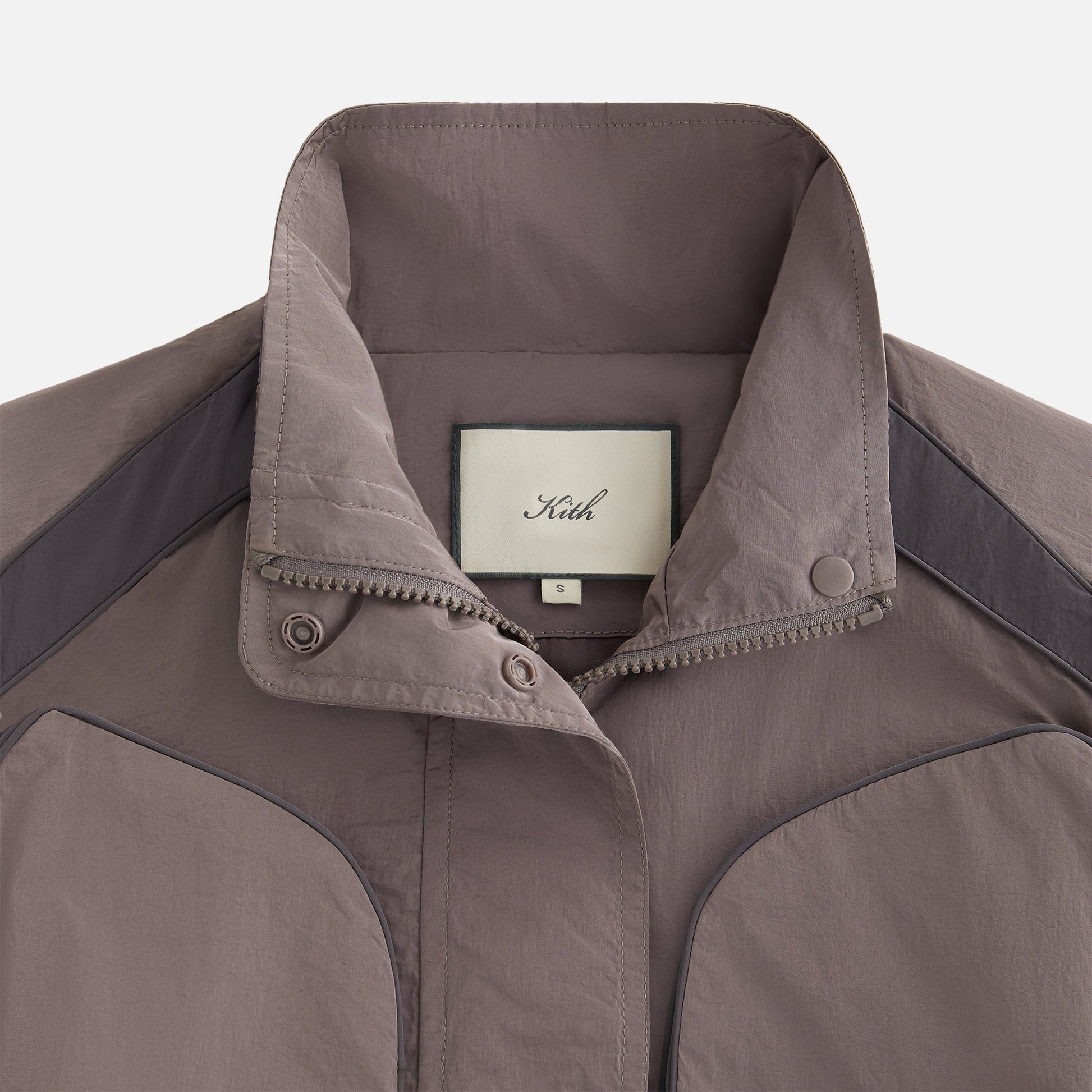Women Kith Kith Women Sora Seamed Jacket - Thunder