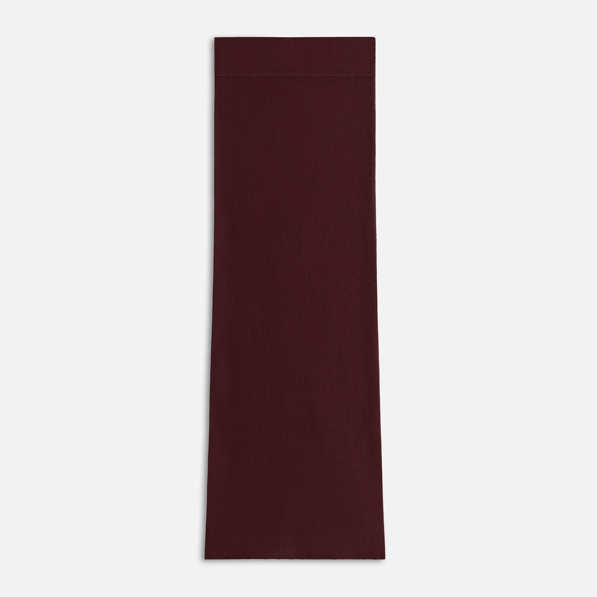 Women Kith Kith Women Arys Rib Maxi Skirt - Magma