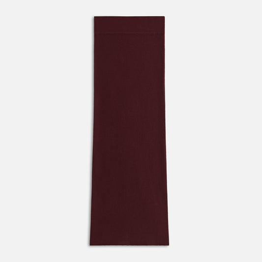 Women Kith Kith Women Arys Rib Maxi Skirt - Magma