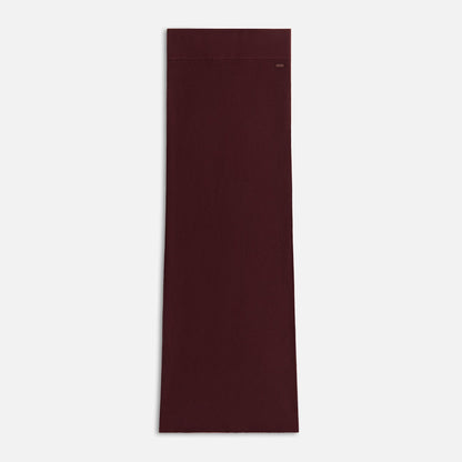 Women Kith Kith Women Arys Rib Maxi Skirt - Magma