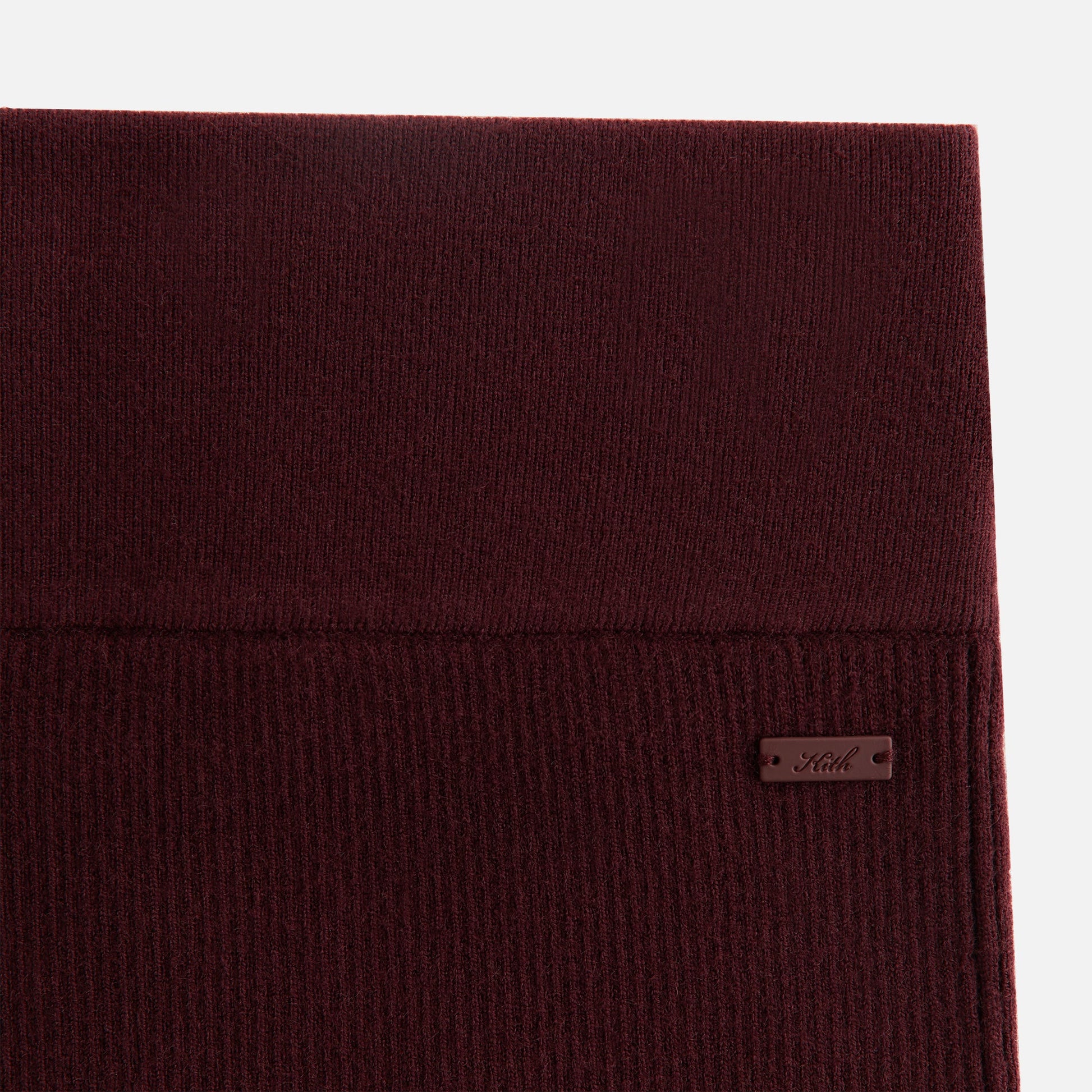 Women Kith Kith Women Arys Rib Maxi Skirt - Magma