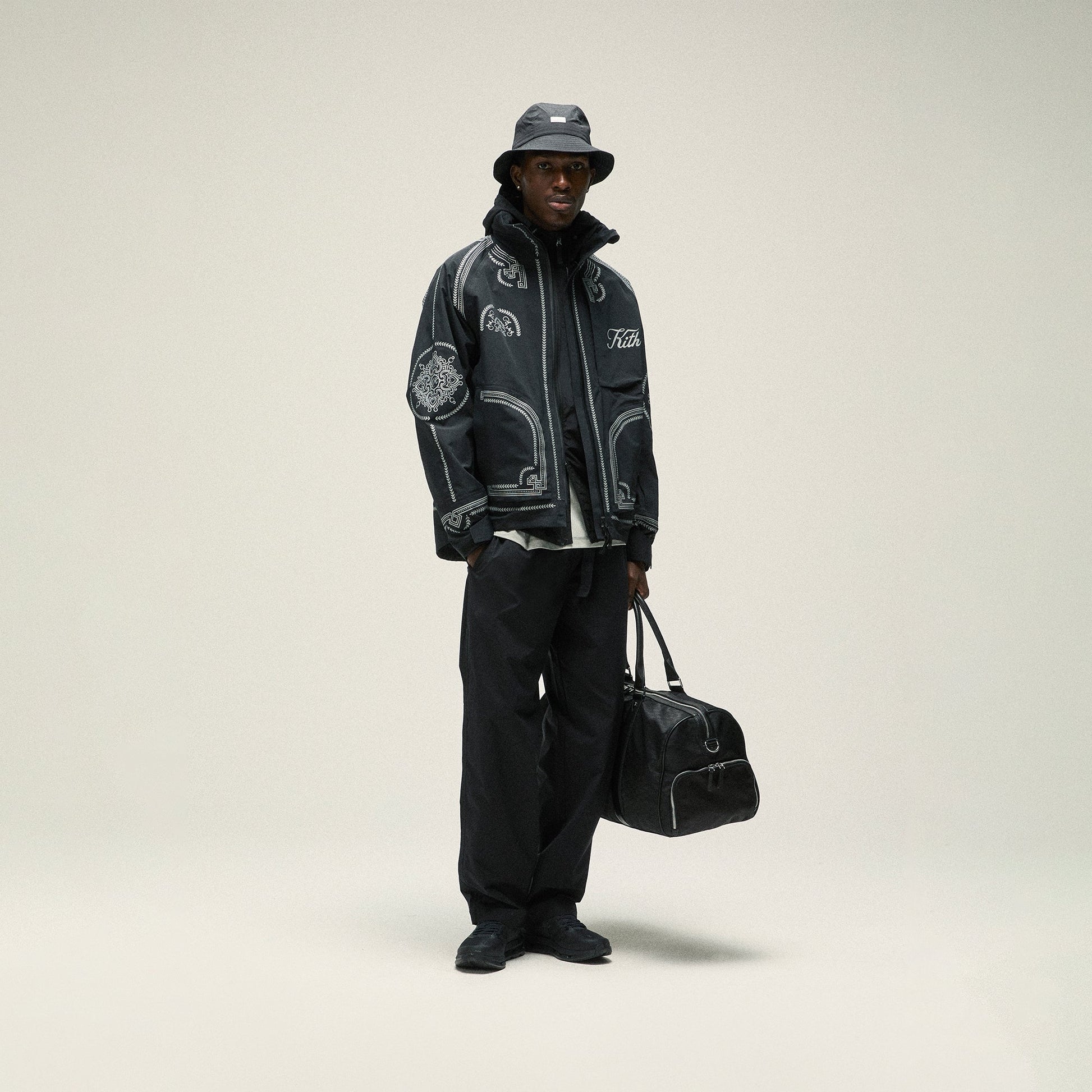 Men Kith Kith Belted Callum Pant - Black