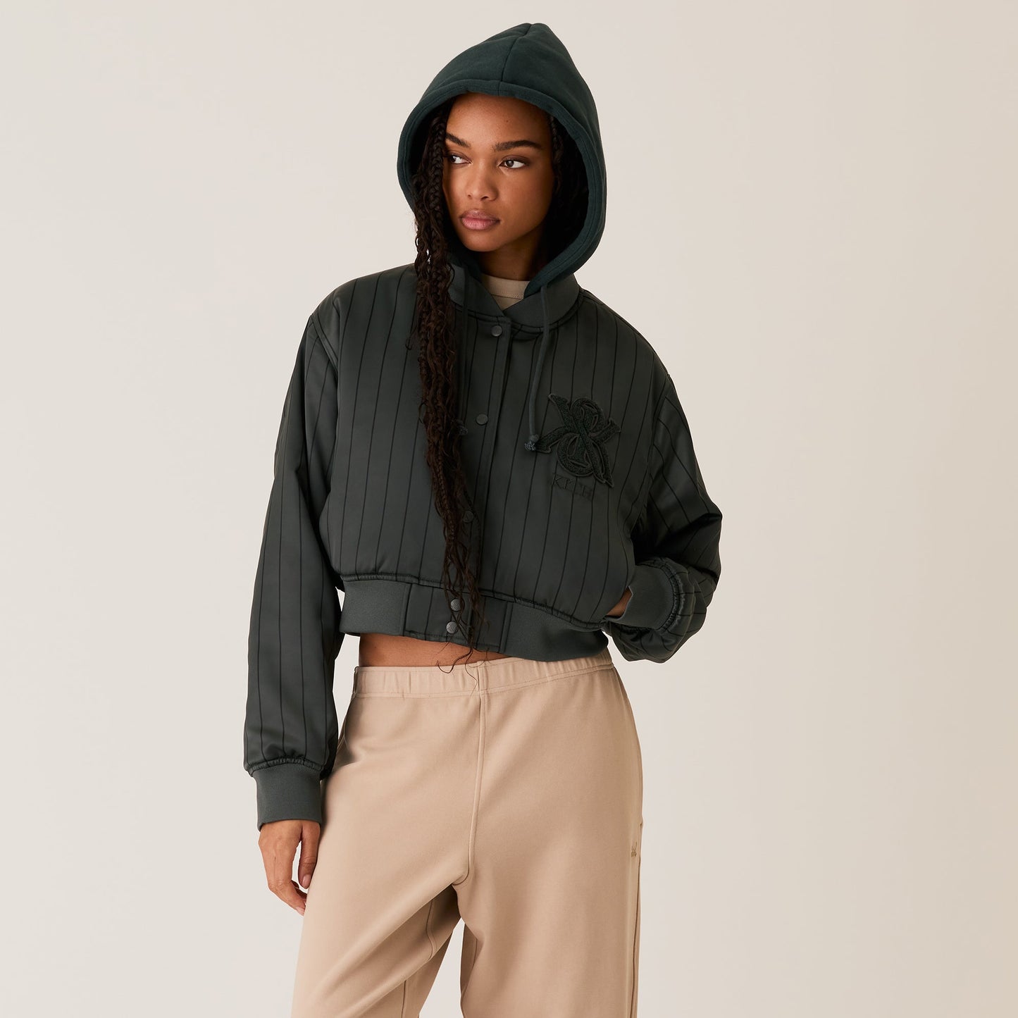 Women Kith Kith Women Gorman II Cropped Jacket - Machine